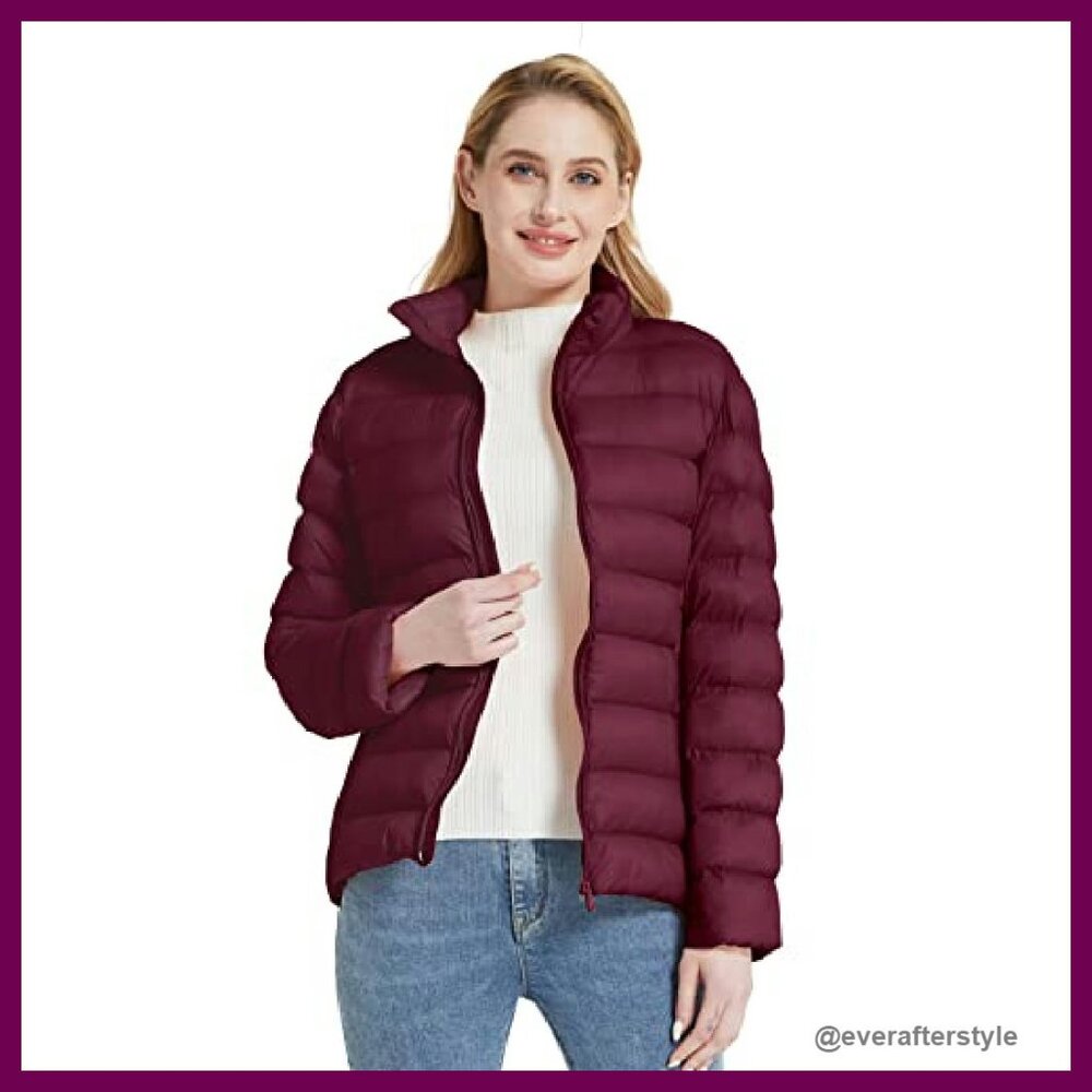Packable Puffer Jacket Windproof Lightweight Wint… - image 8